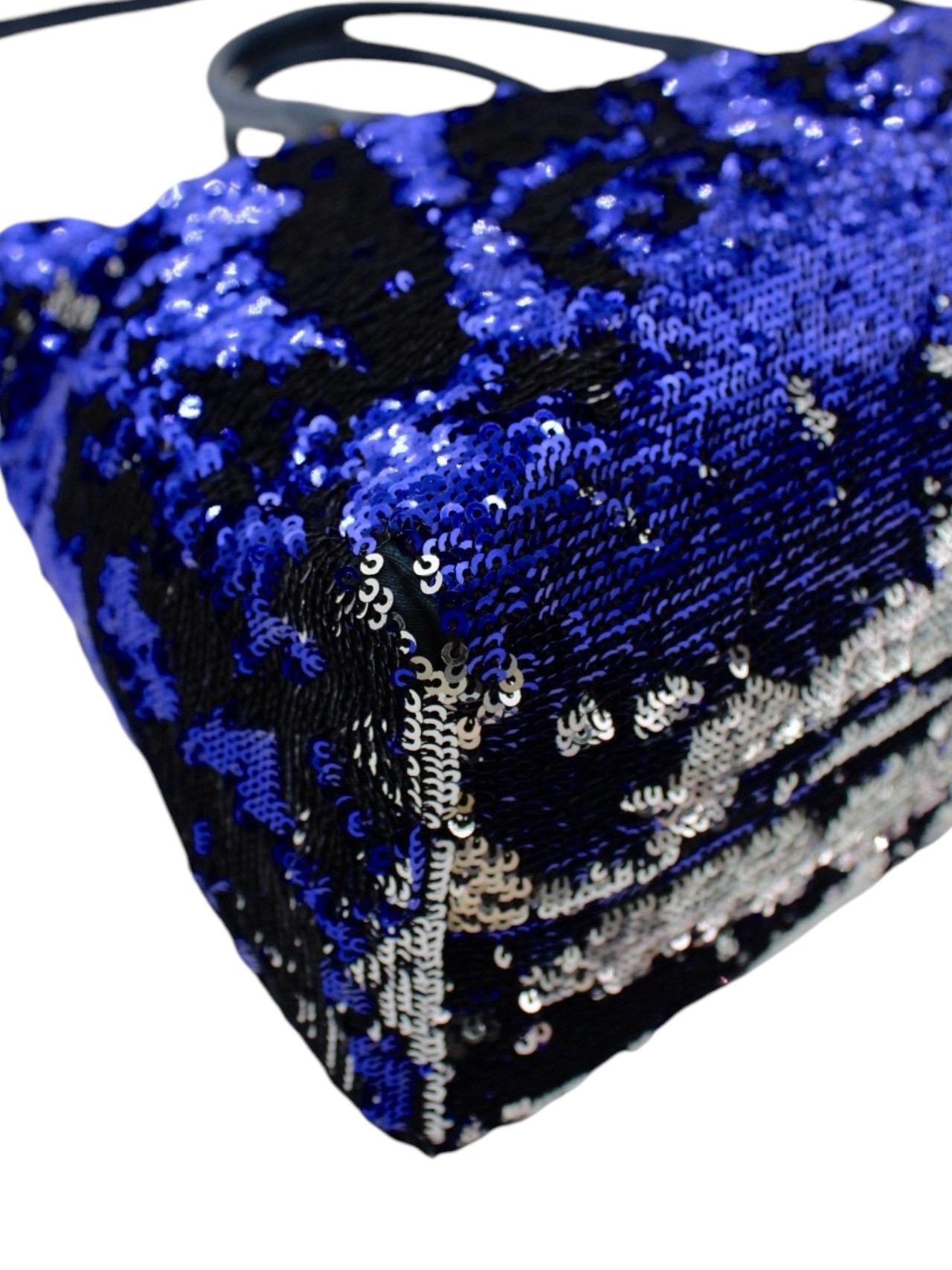 Borsa Miu Miu con Paillette Blu thumb