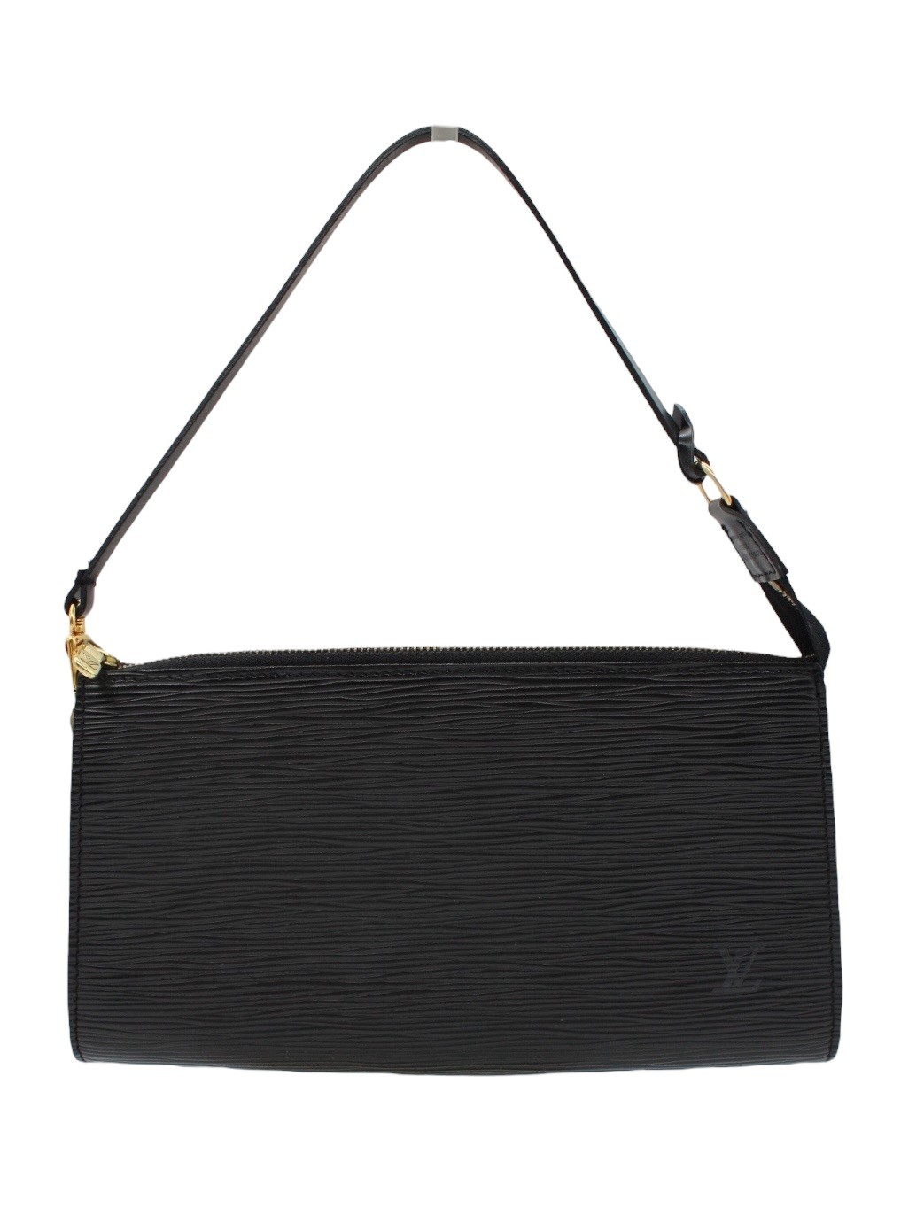 Pochette Louis Vuitton in Pelle Epi Nera thumb
