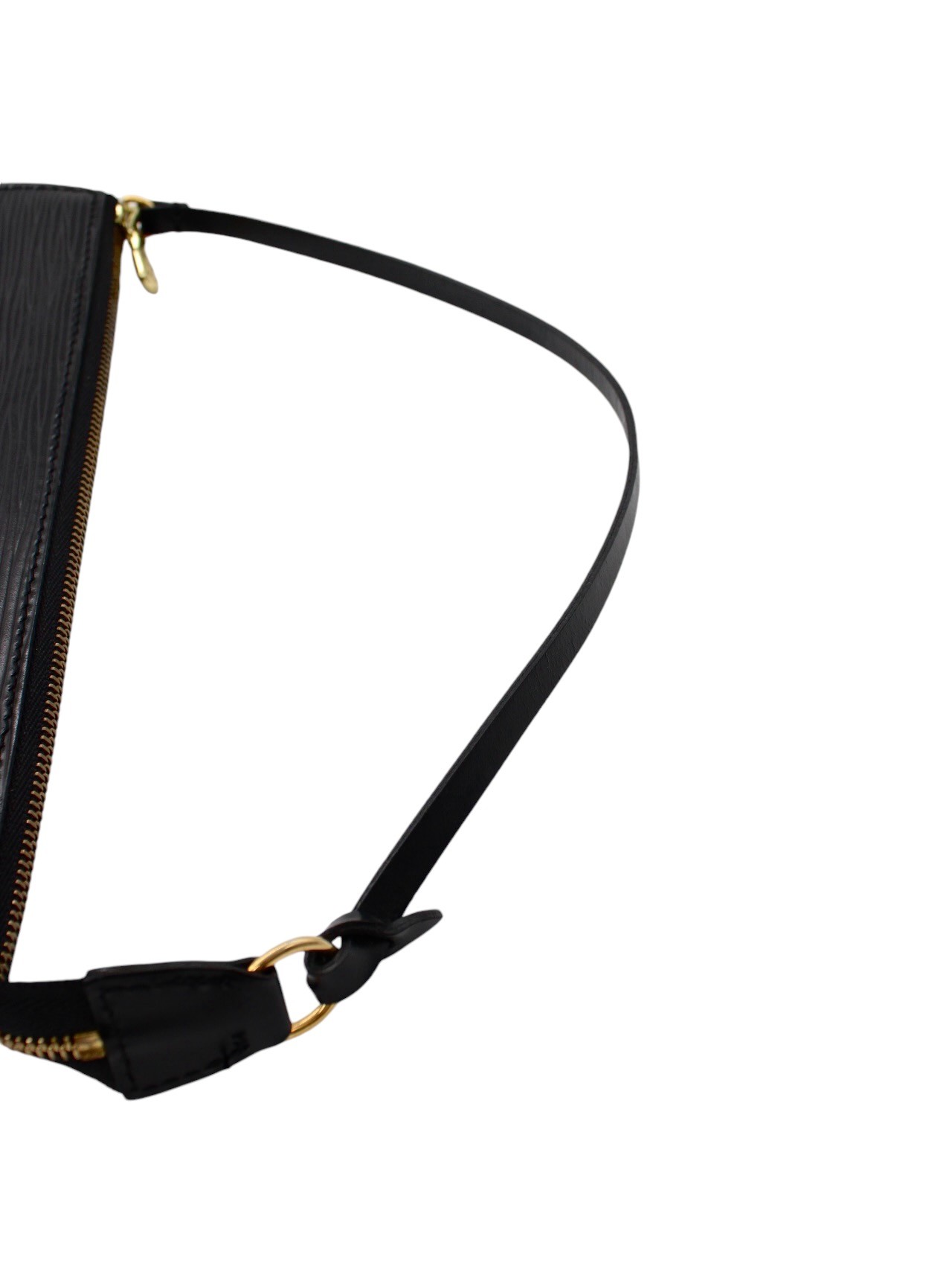 Pochette Louis Vuitton in Pelle Epi Nera thumb