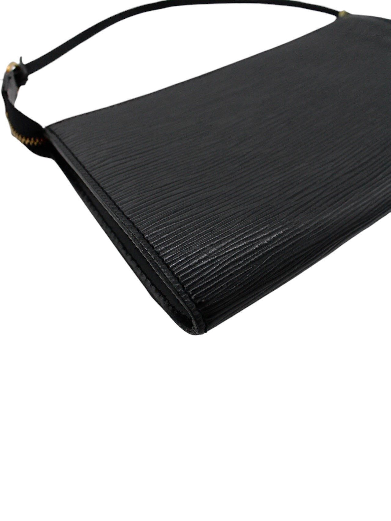 Pochette Louis Vuitton in Pelle Epi Nera thumb