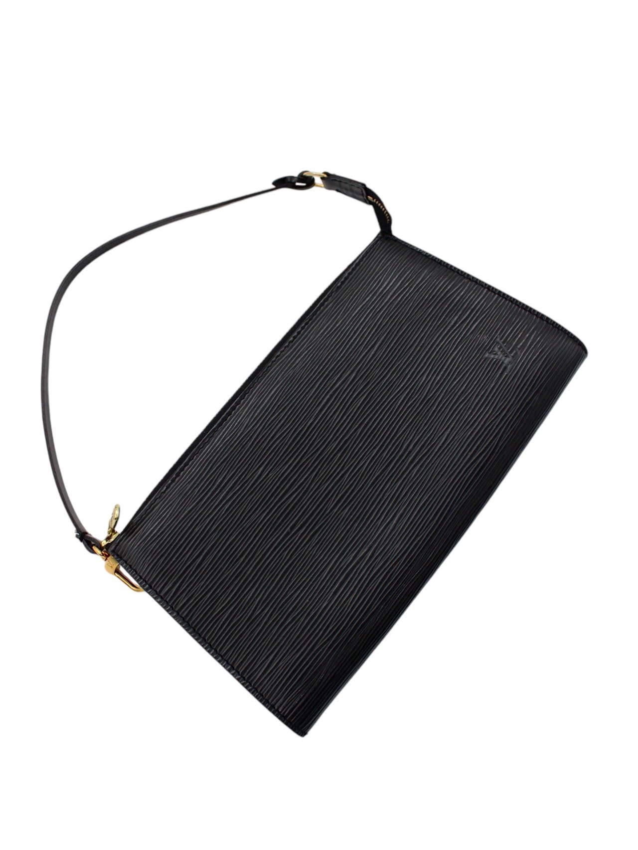Pochette Louis Vuitton in Pelle Epi Nera thumb