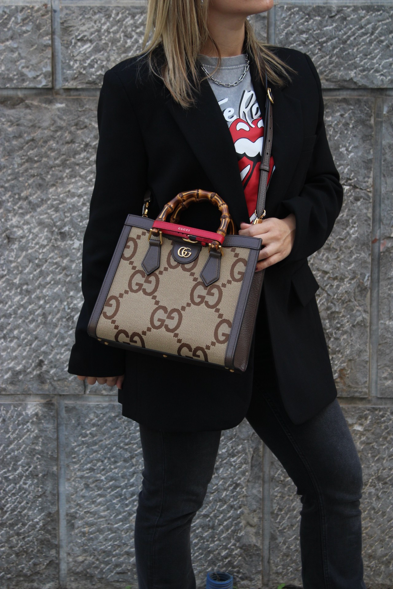Borsa Gucci Diana Jumbo GG thumb