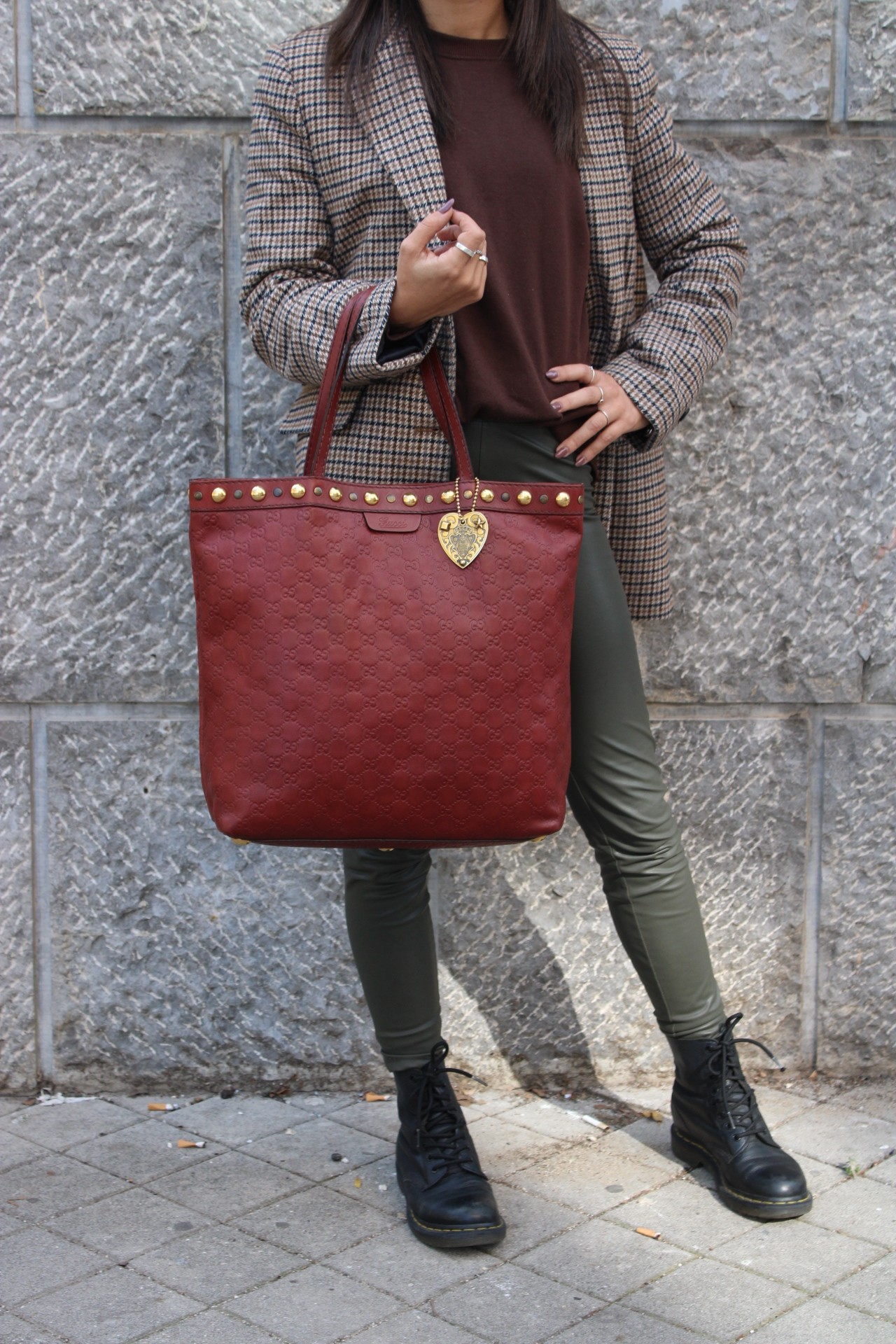 Borsa Gucci Babouska Bordeaux thumb