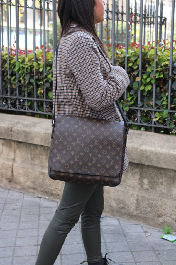 Tracolla Louis Vuitton Monogram Macassar District PM