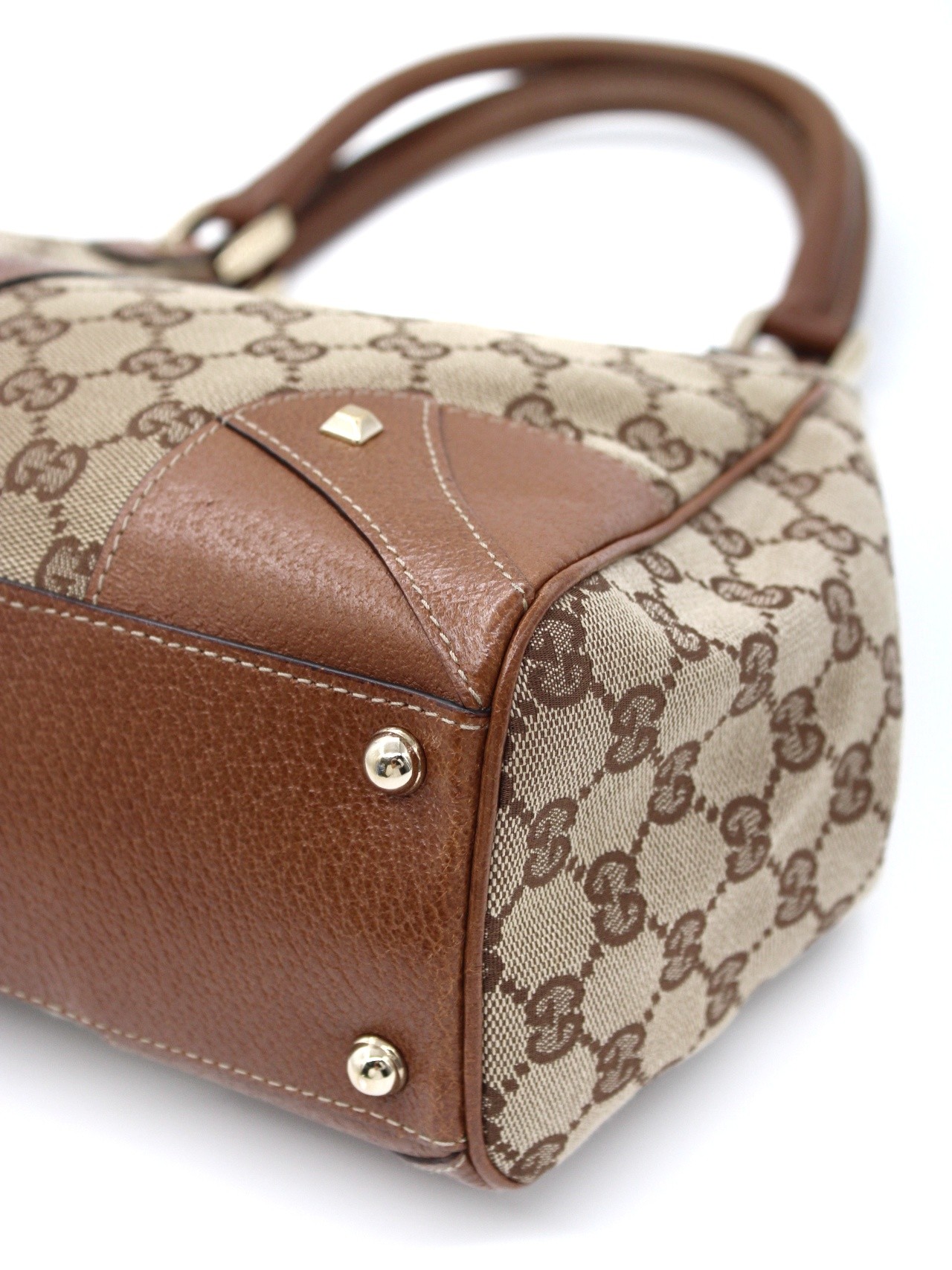 Borsa Gucci jackie in tessuto GG e pelle thumb