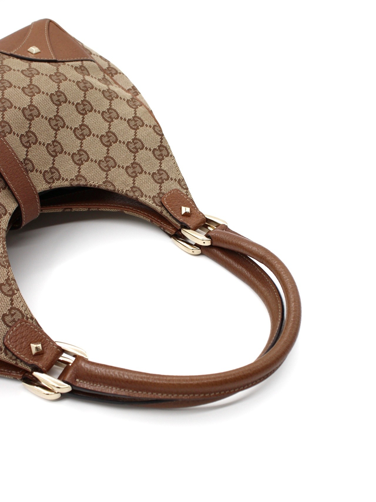 Borsa Gucci jackie in tessuto GG e pelle thumb