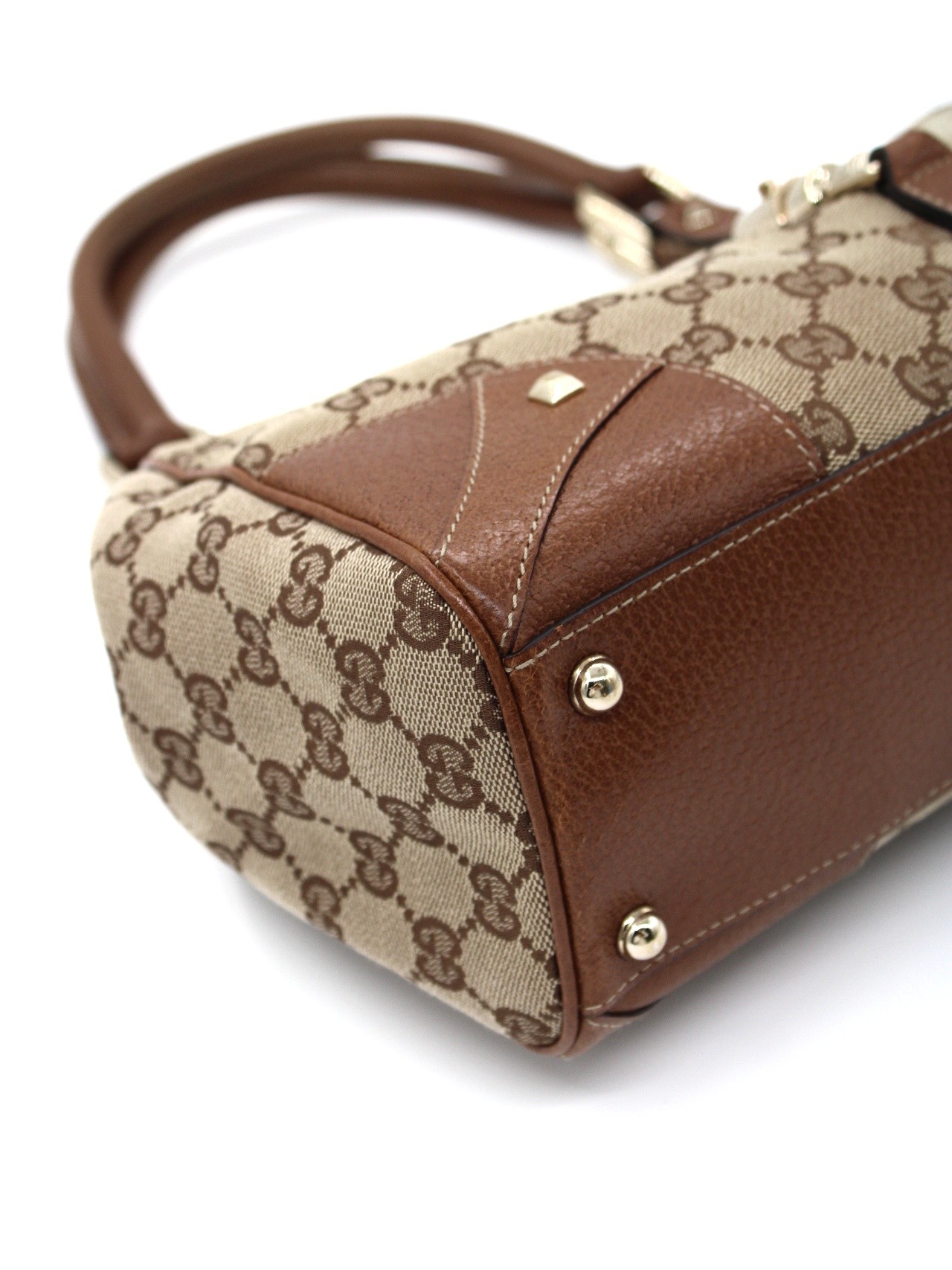 Borsa Gucci jackie in tessuto GG e pelle thumb