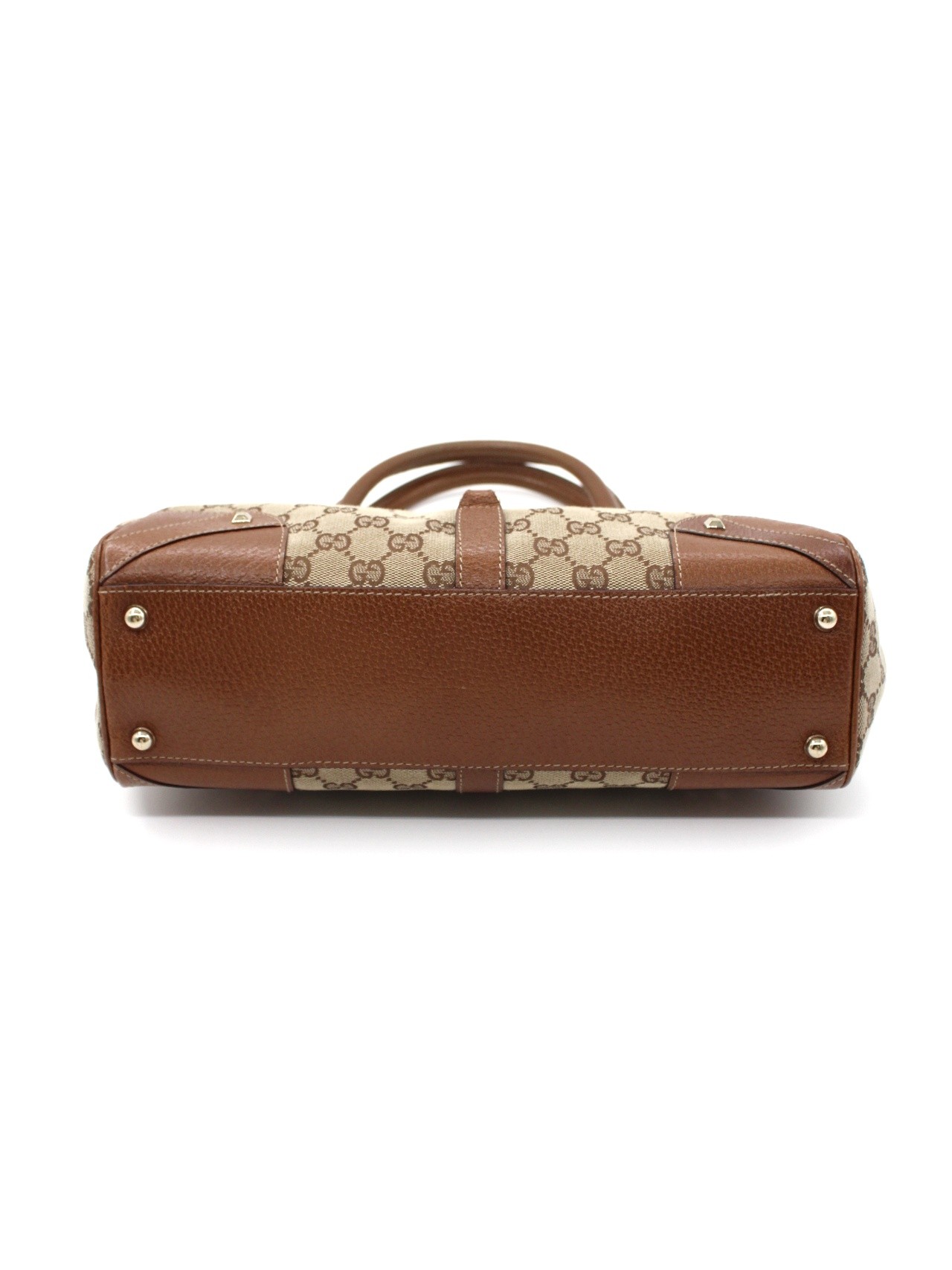 Borsa Gucci jackie in tessuto GG e pelle thumb