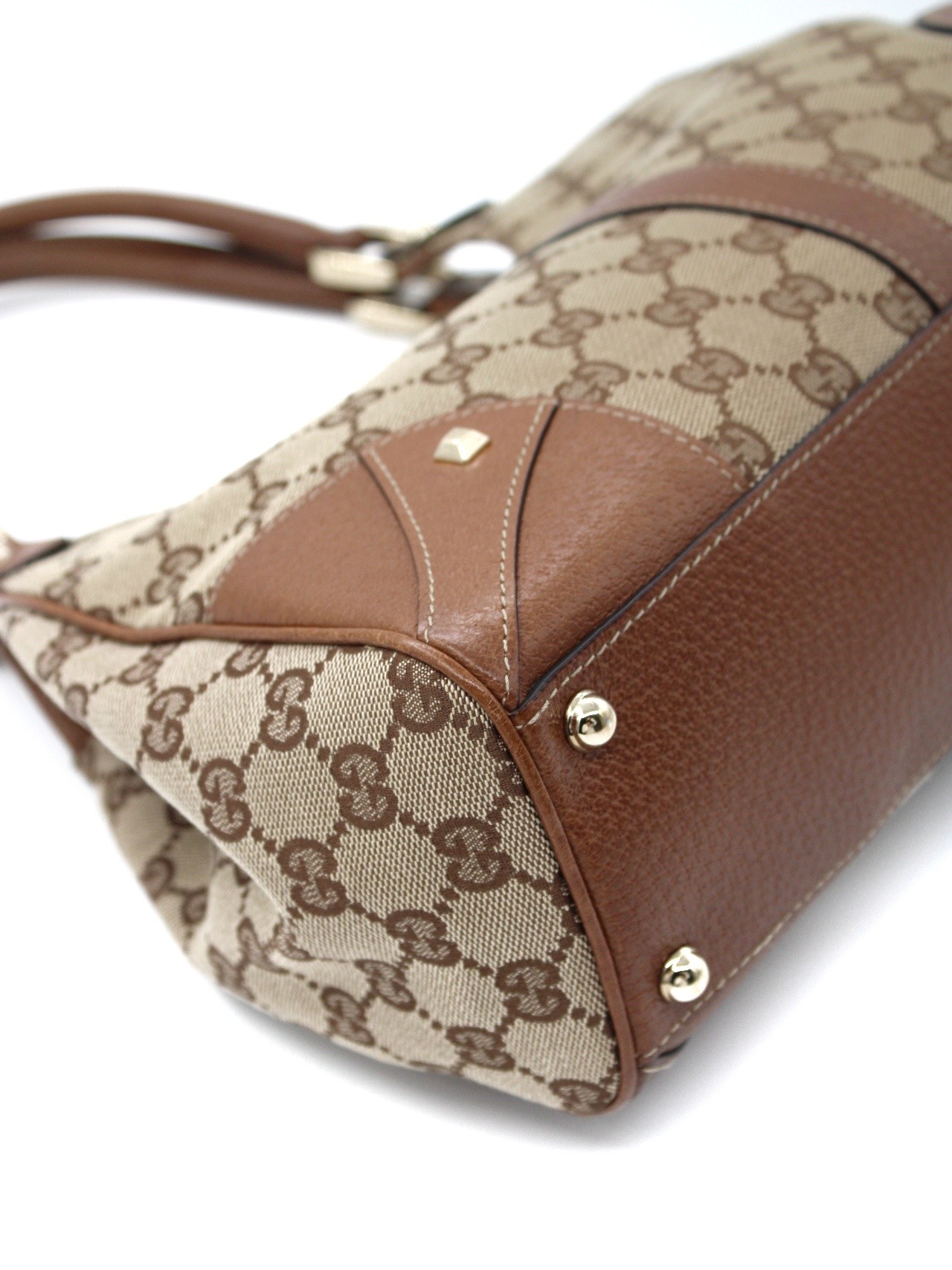 Borsa Gucci jackie in tessuto GG e pelle thumb