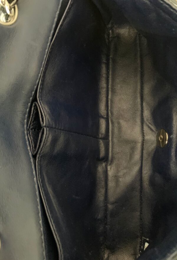 Borsa Chanel Patent Chevron East West