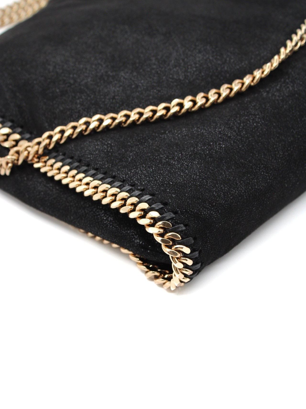 Borsa Stella McCartney falabella 3 catene media nera thumb