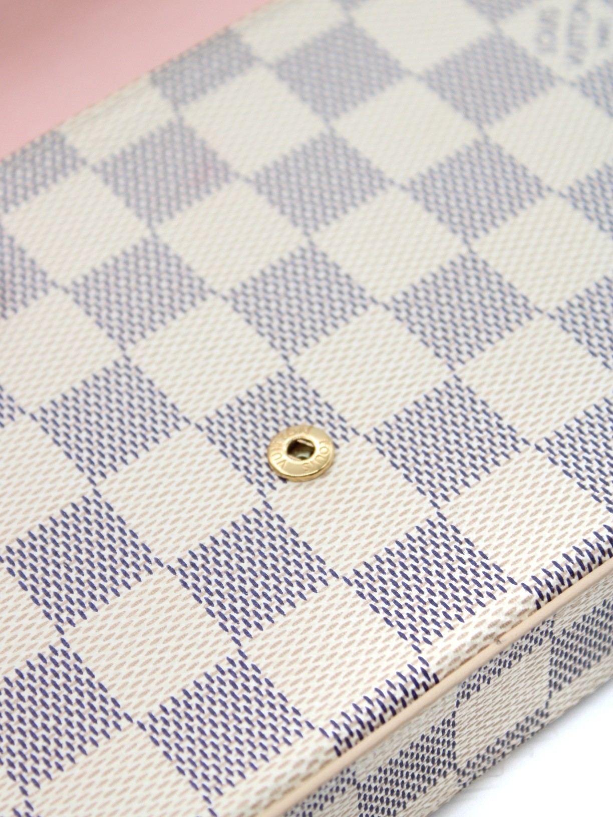 Pochette Louis Vuitton Félicie in Damier Azur thumb