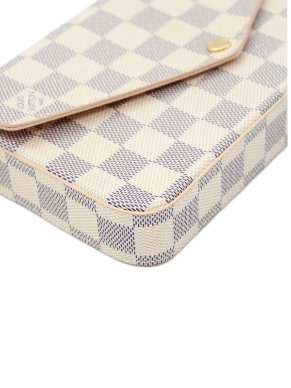 Pochette Louis Vuitton Félicie in Damier Azur