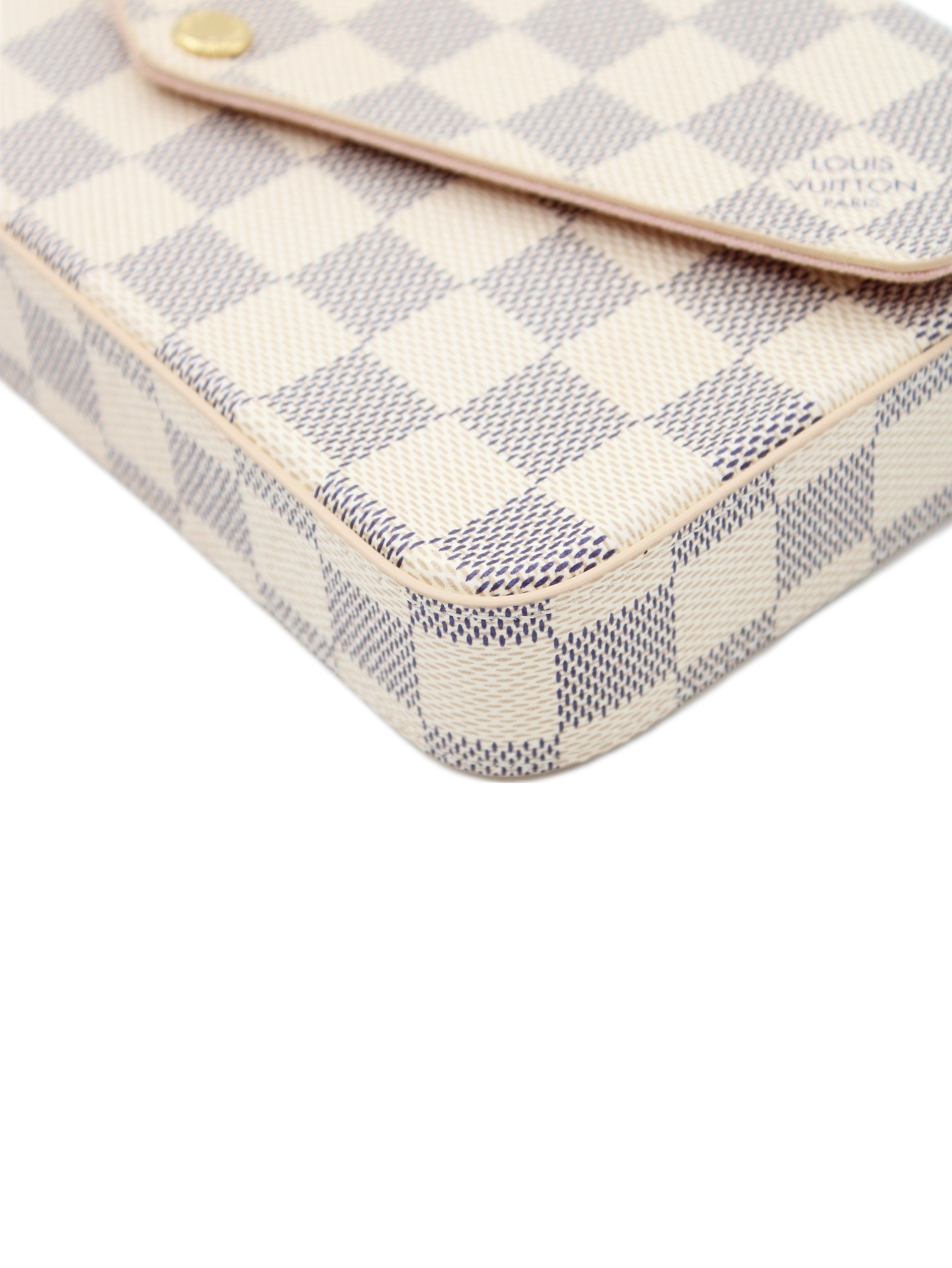 Pochette Louis Vuitton Félicie in Damier Azur thumb