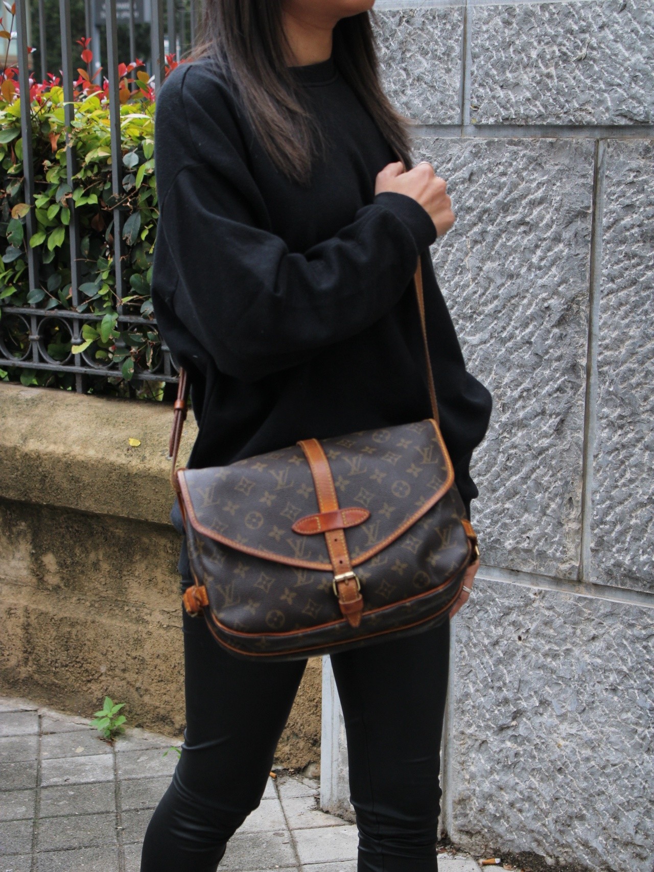Borsa Louis vuitton Saumur PM thumb
