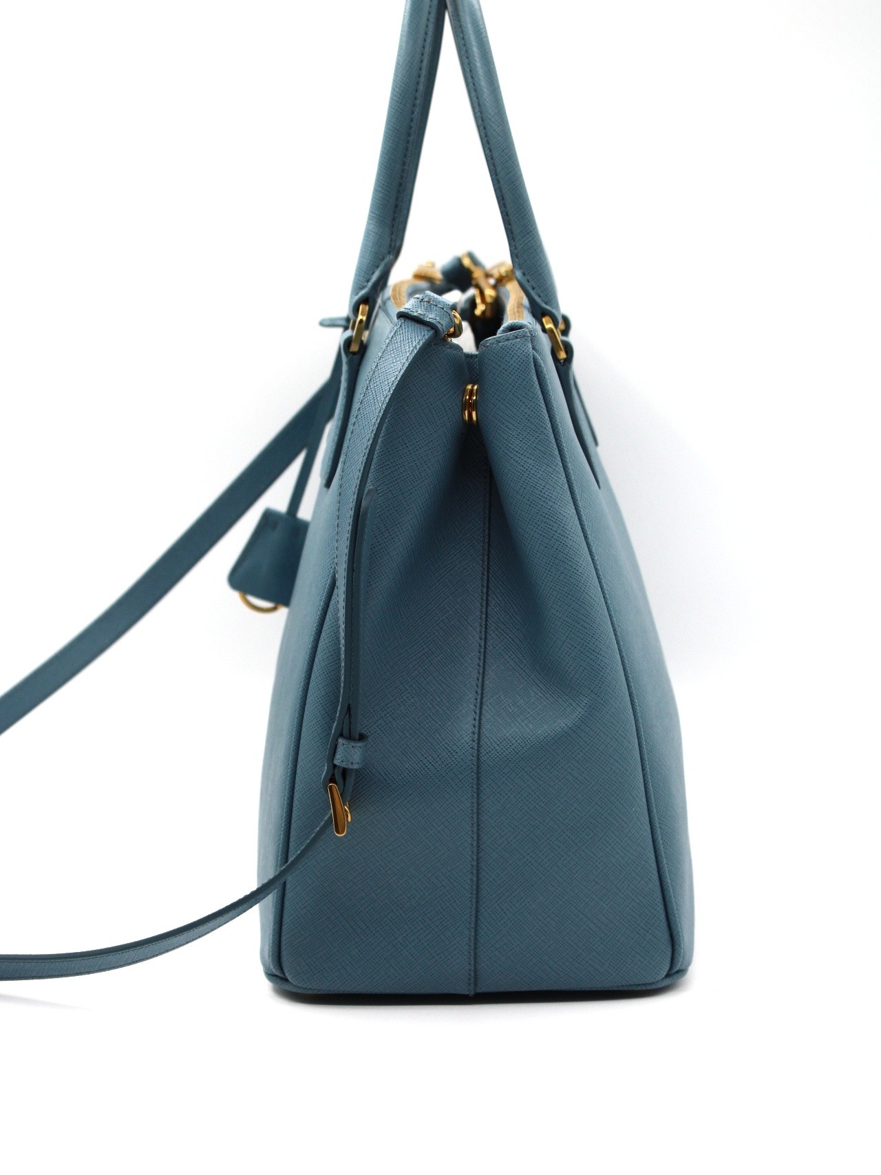 Borsa Prada Galleria in pelle large thumb
