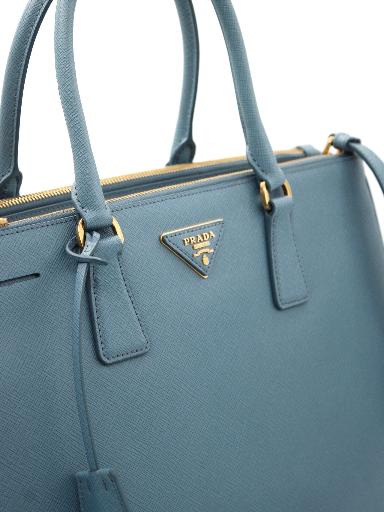 Borsa Prada Galleria in pelle large thumb