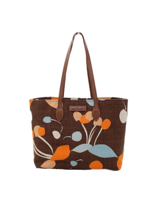 Borsa Miu Miu floral a spalla