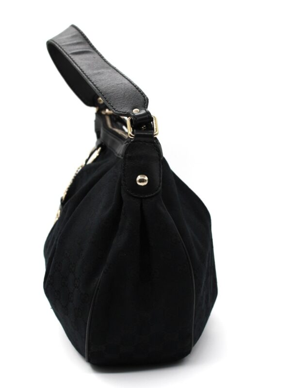 Borsa Gucci Hobo in tessuto e pelle