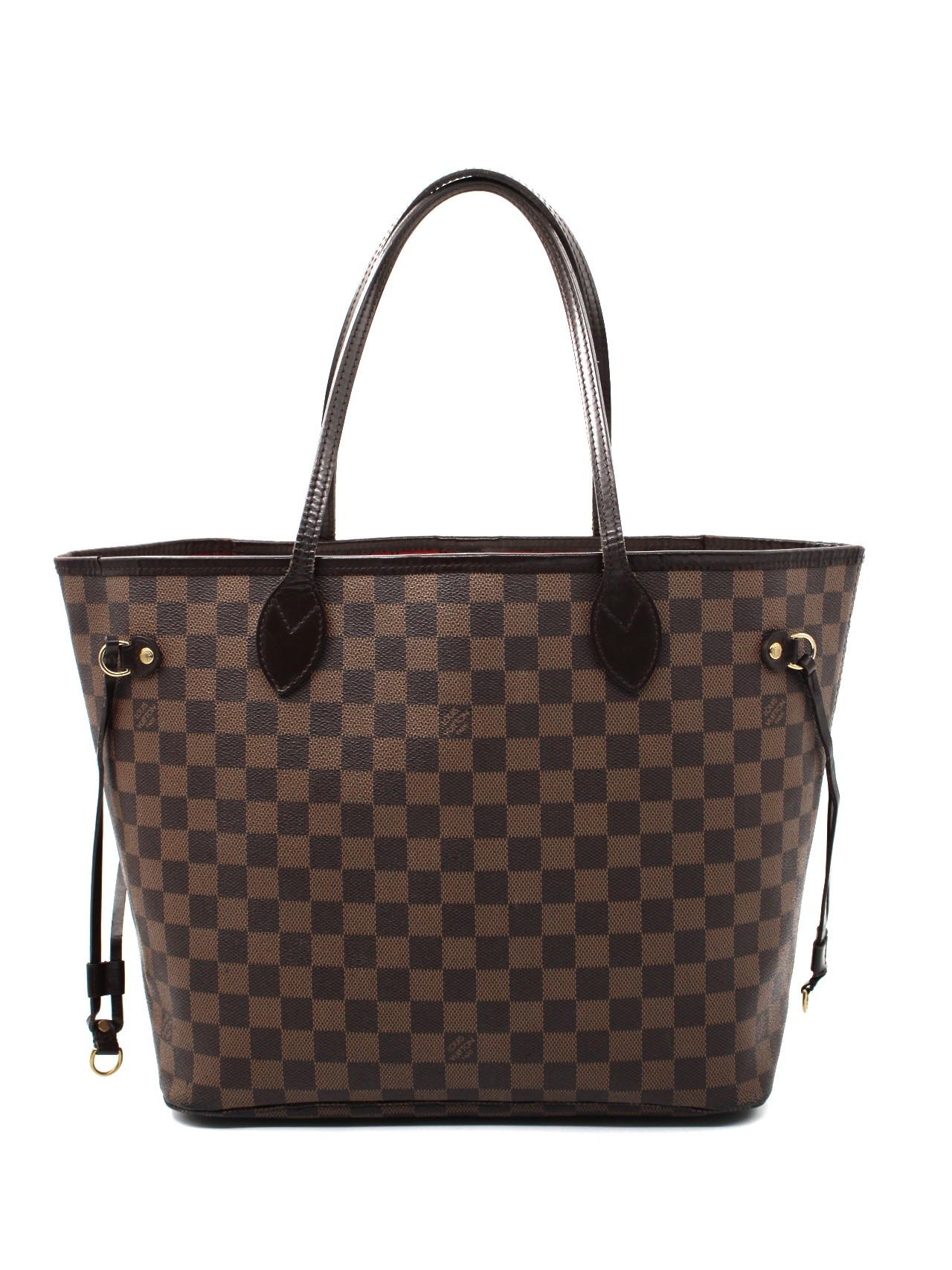 Borsa Louis Vuitton Neverfull MM in damier ebene thumb