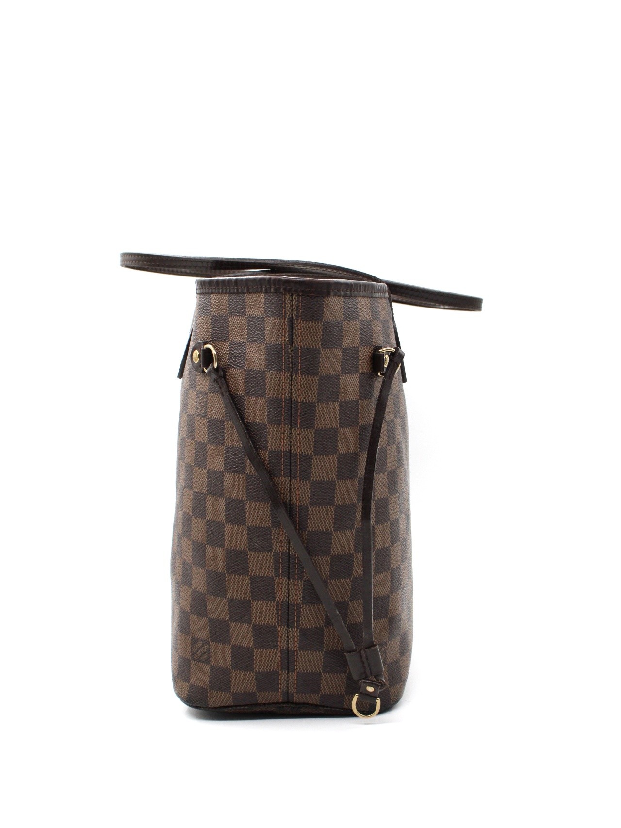 Borsa Louis Vuitton Neverfull MM in damier ebene thumb