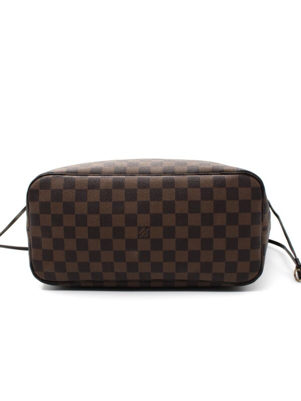 Borsa Louis Vuitton Neverfull MM in damier ebene