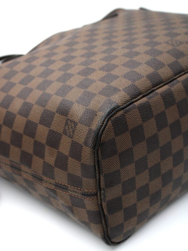 Borsa Louis Vuitton Neverfull MM in damier ebene