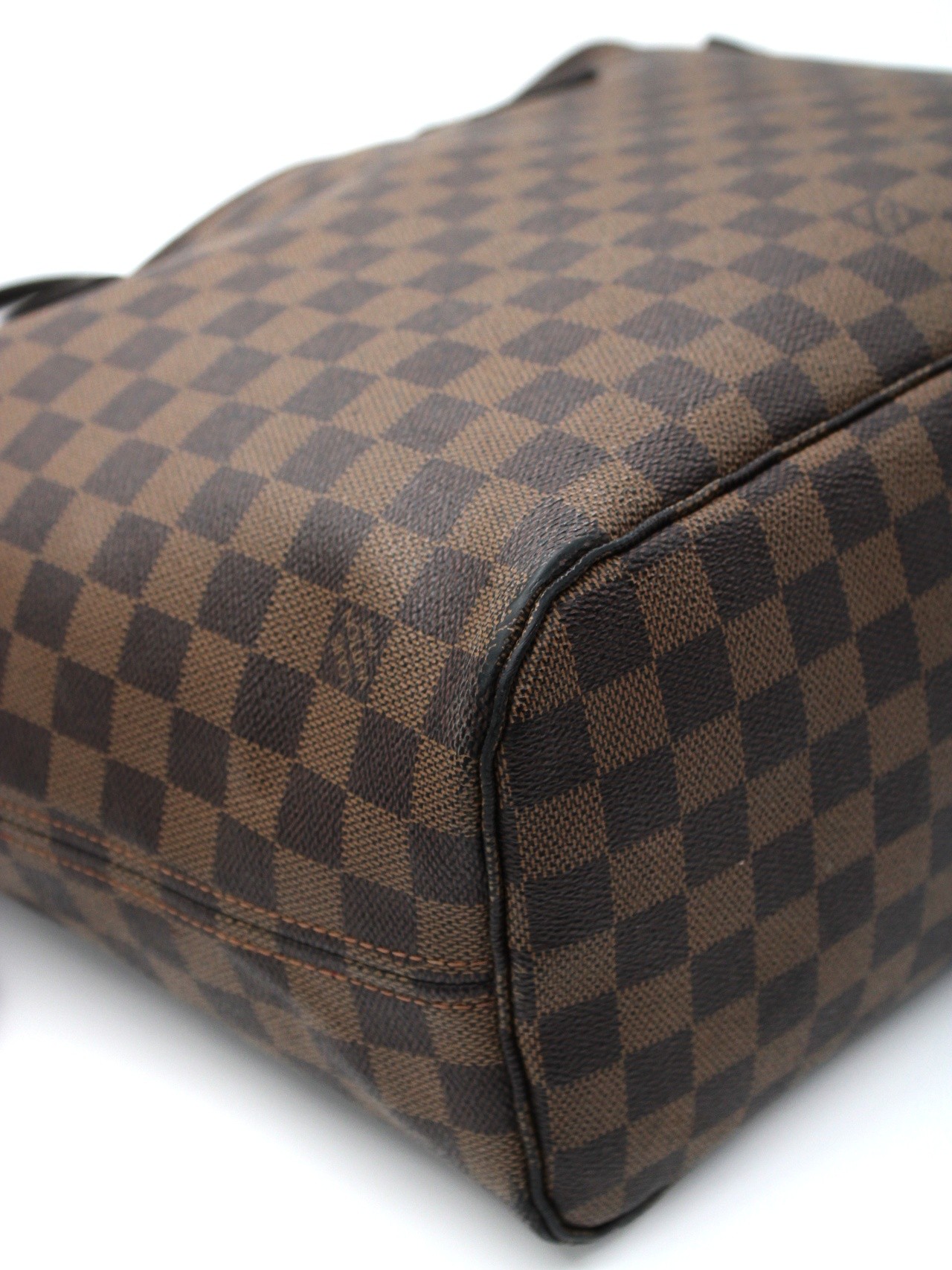 Borsa Louis Vuitton Neverfull MM in damier ebene thumb