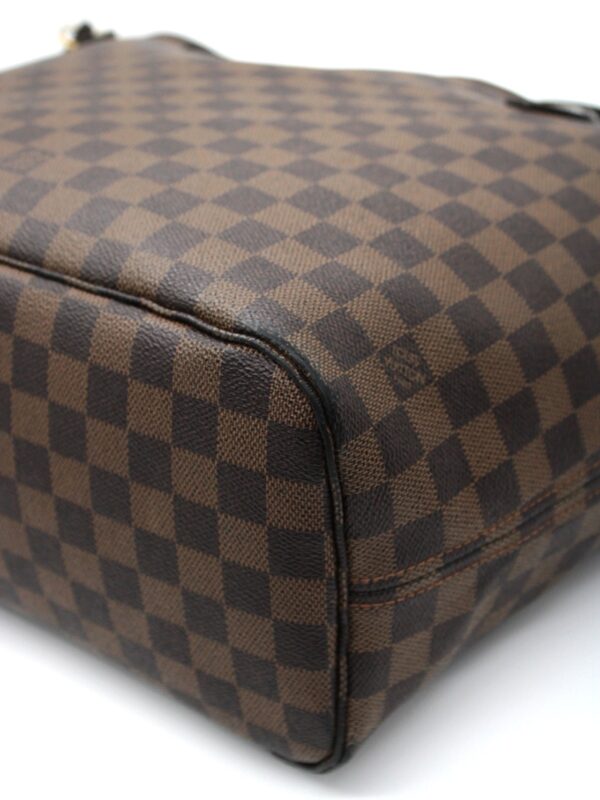 Borsa Louis Vuitton Neverfull MM in damier ebene