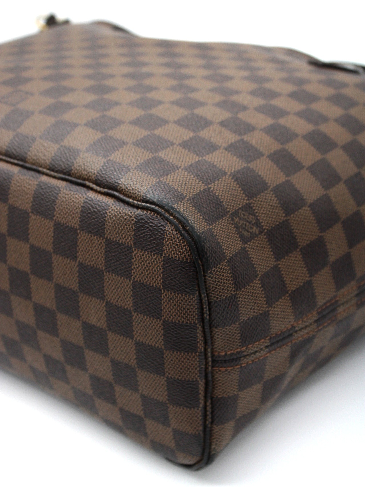 Borsa Louis Vuitton Neverfull MM in damier ebene thumb