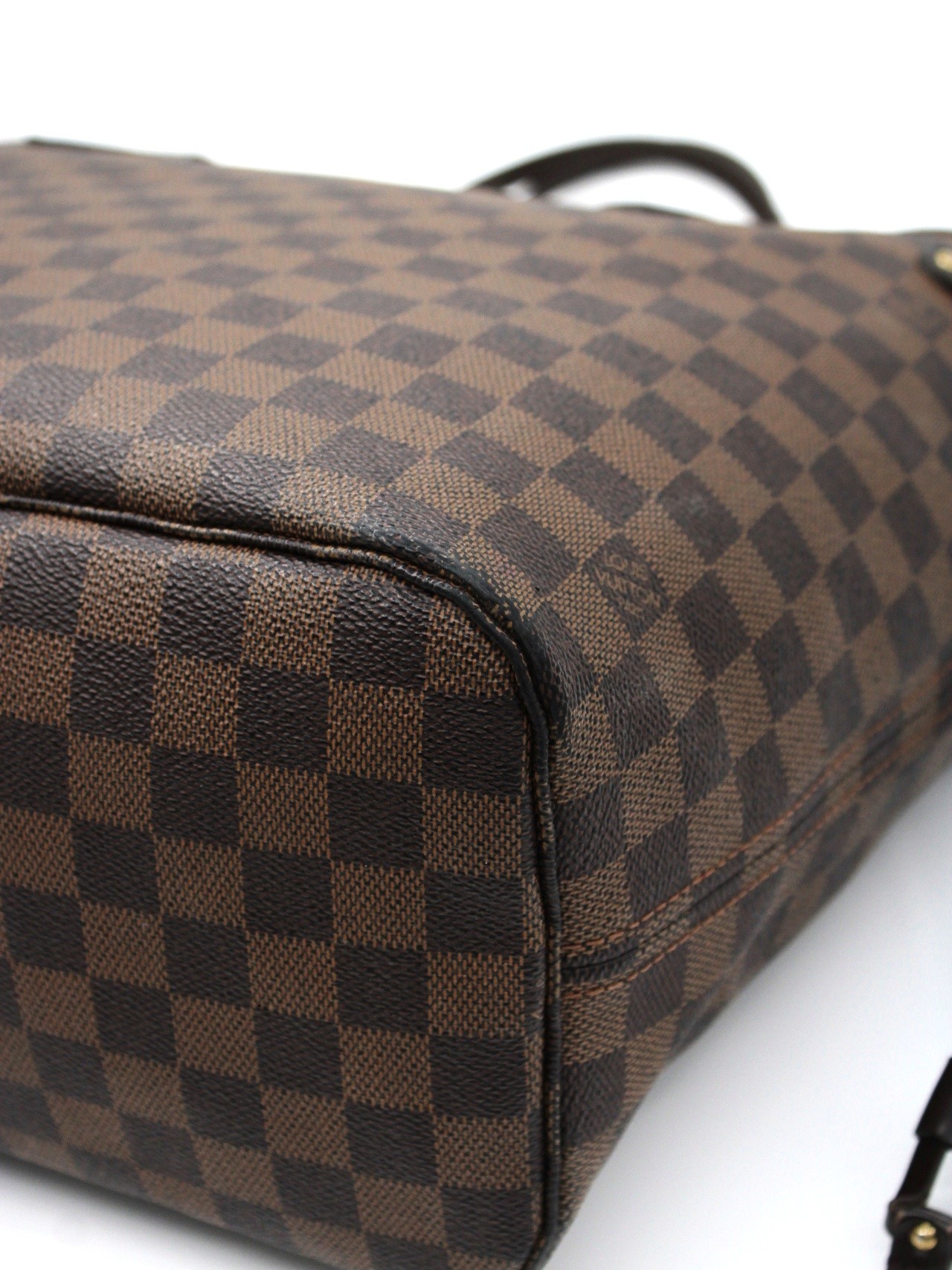 Borsa Louis Vuitton Neverfull MM in damier ebene thumb