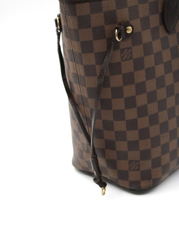 Borsa Louis Vuitton Neverfull MM in damier ebene