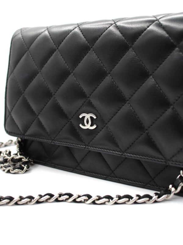Borsa Chanel Woc in pelle nera