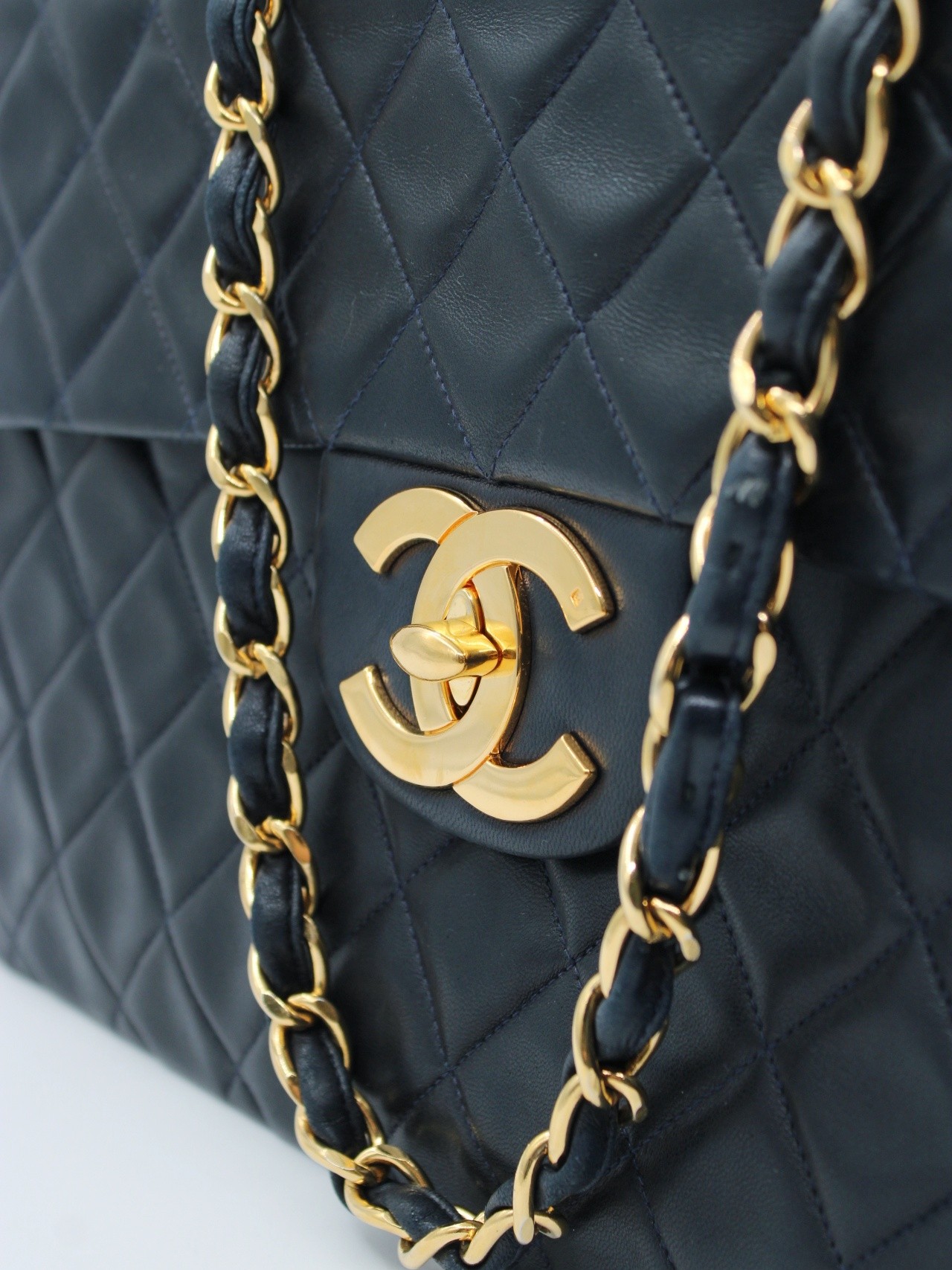Borsa Chanel Maxi Jumbo Big Logo thumb