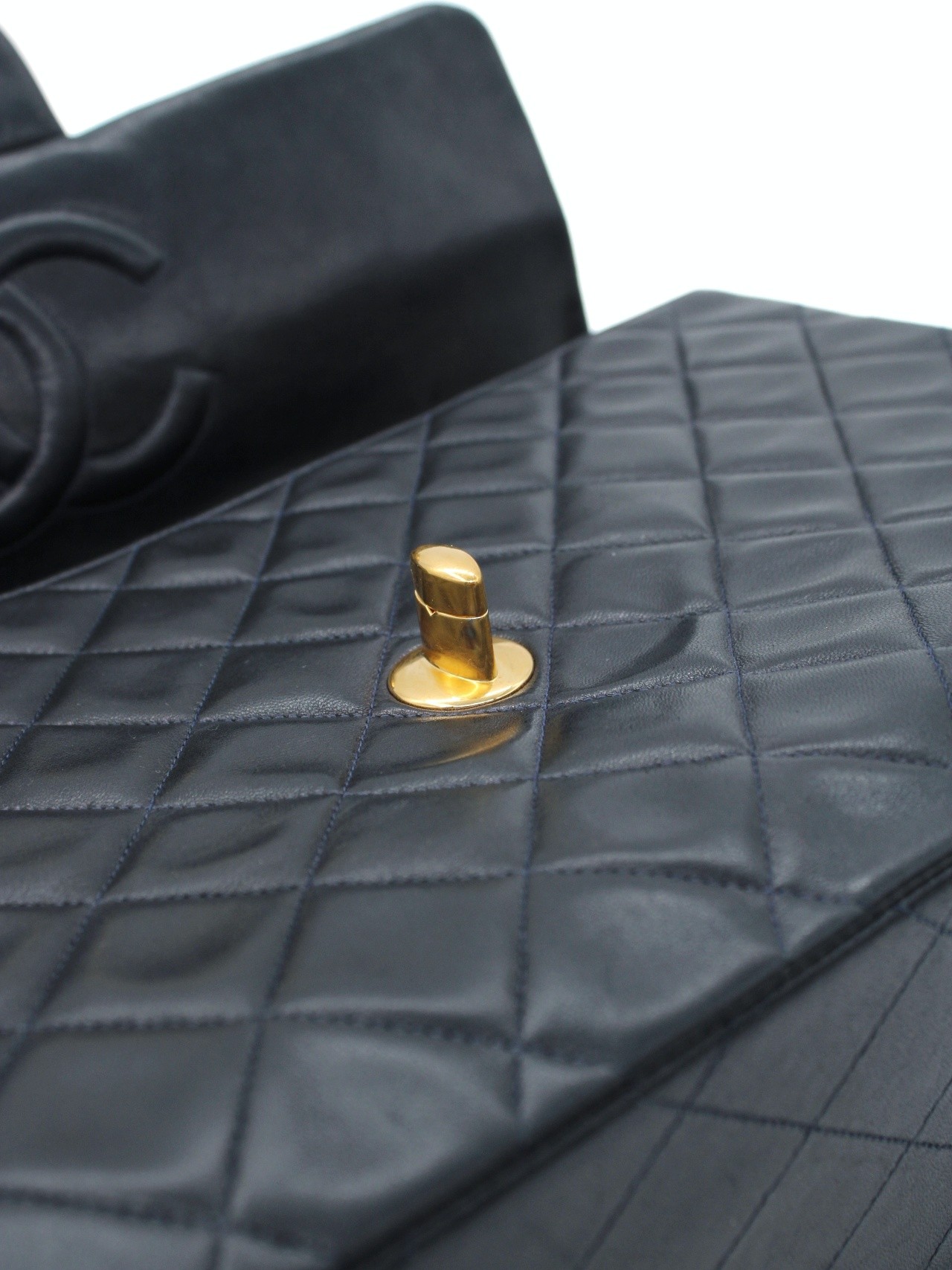 Borsa Chanel Maxi Jumbo Big Logo thumb