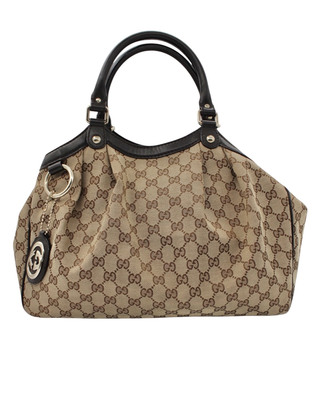 Borsa Gucci Sukey in tessuto GG thumb
