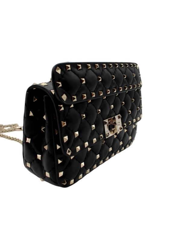 Borsa Valentino Rockstud Spike piccola in Nappa