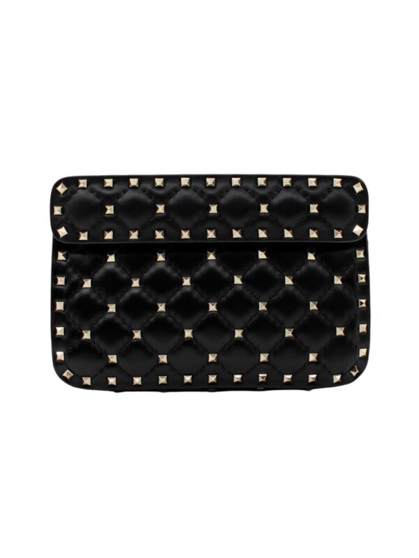 Borsa Valentino Rockstud Spike piccola in Nappa