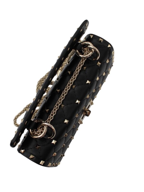 Borsa Valentino Rockstud Spike piccola in Nappa