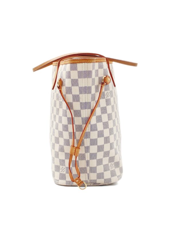 Borsa Louis Vuitton Neverfull MM in damier azur