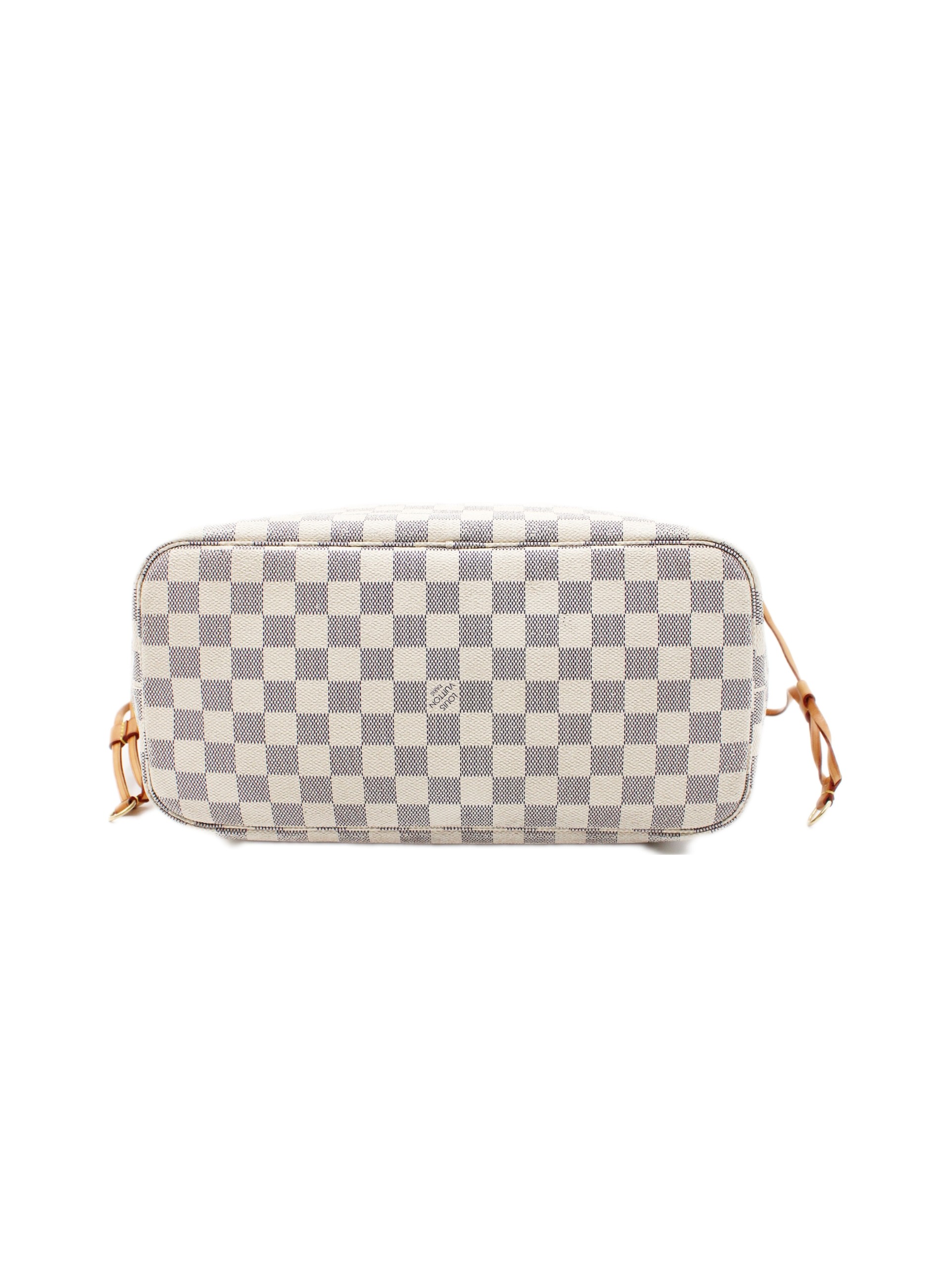 Borsa Louis Vuitton Neverfull MM in damier azur thumb