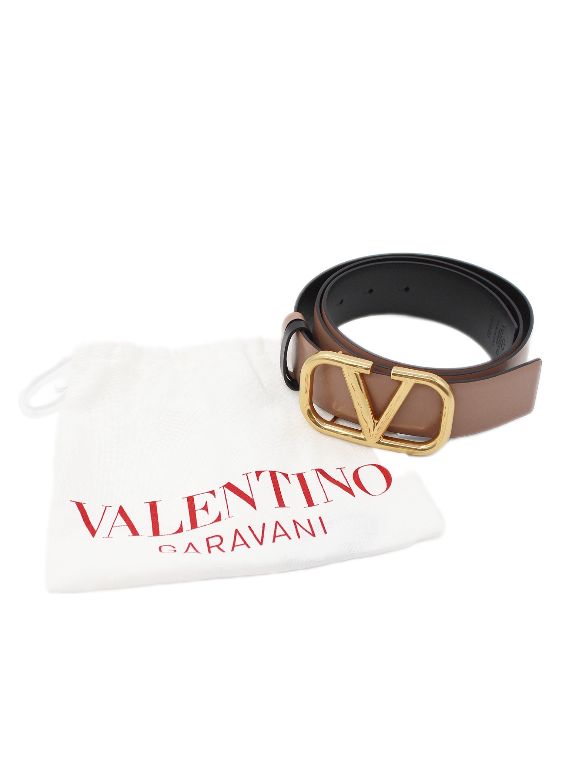 Cintura Valentino V Logo Reversibile thumb