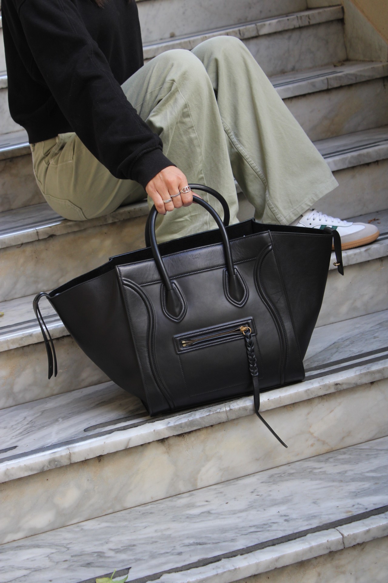 Borsa Céline Phantom Nera thumb