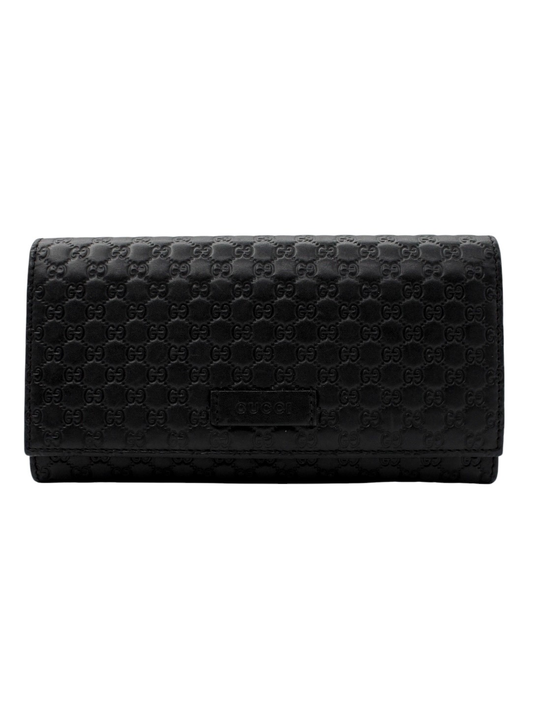 Portafoglio Gucci in Pelle Microguccissima Nero thumb