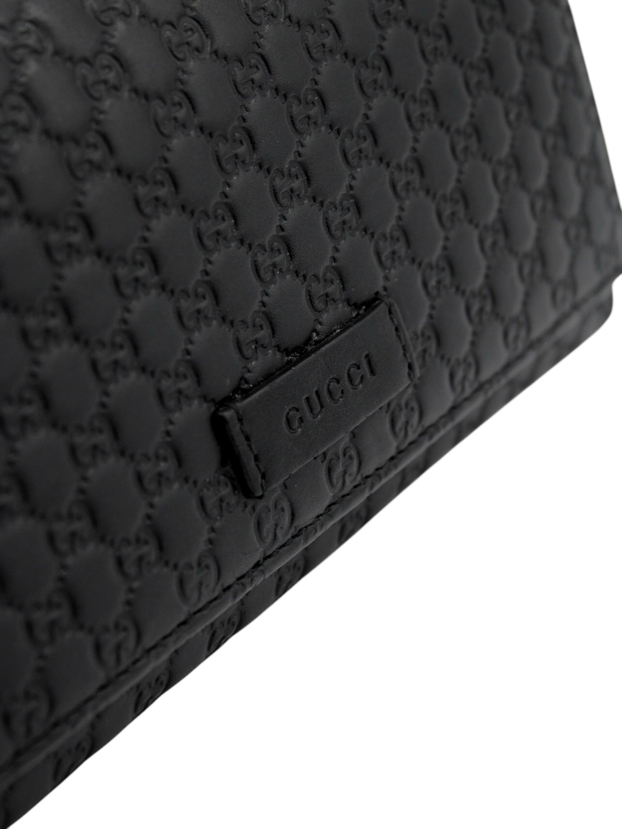 Portafoglio Gucci in Pelle Microguccissima Nero thumb