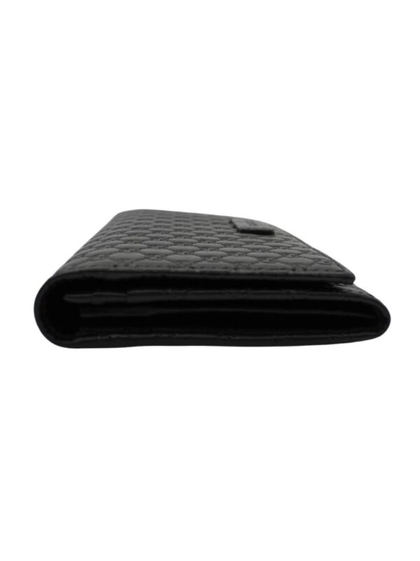 Portafoglio Gucci in Pelle Microguccissima Nero