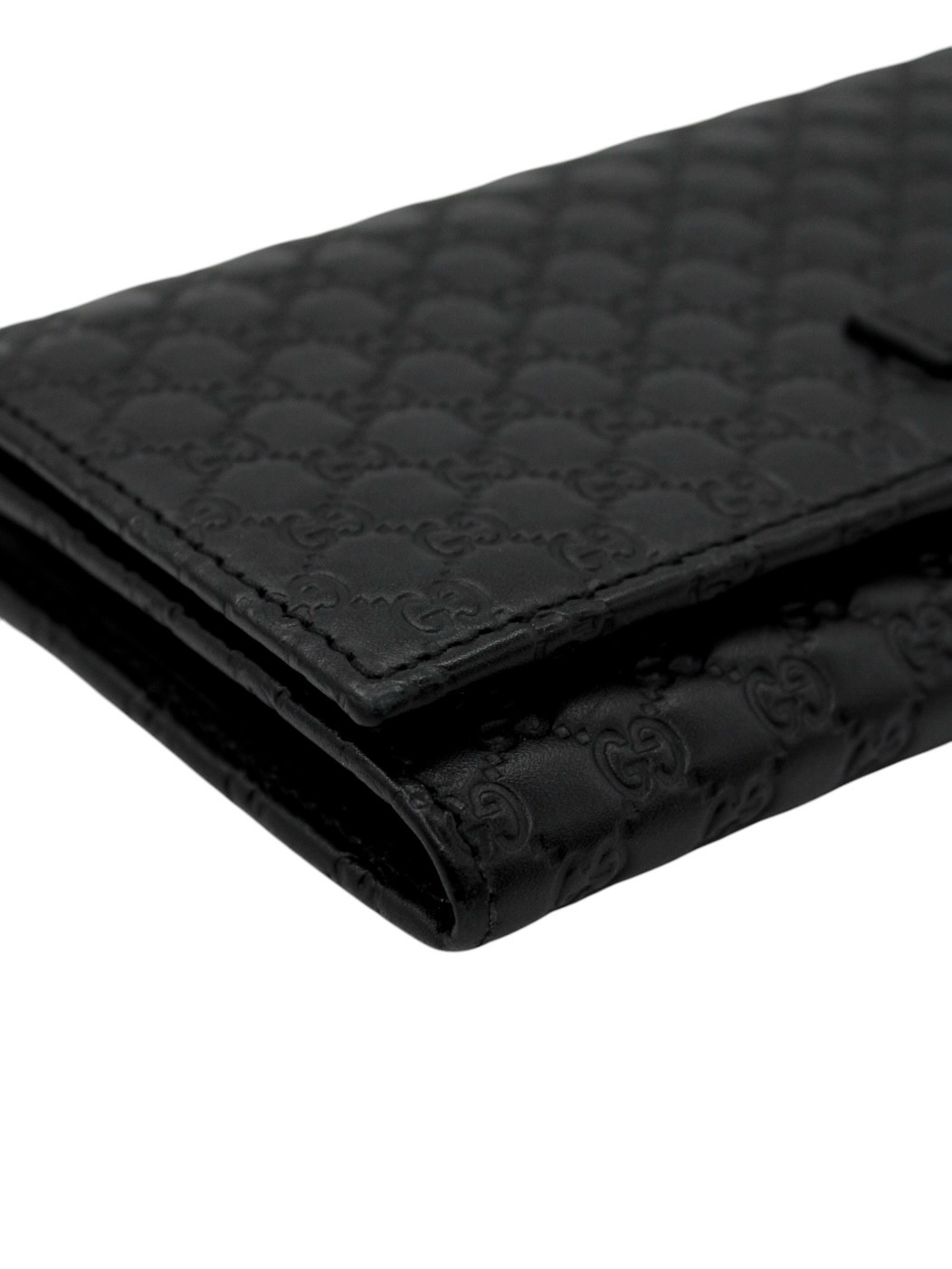 Portafoglio Gucci in Pelle Microguccissima Nero thumb