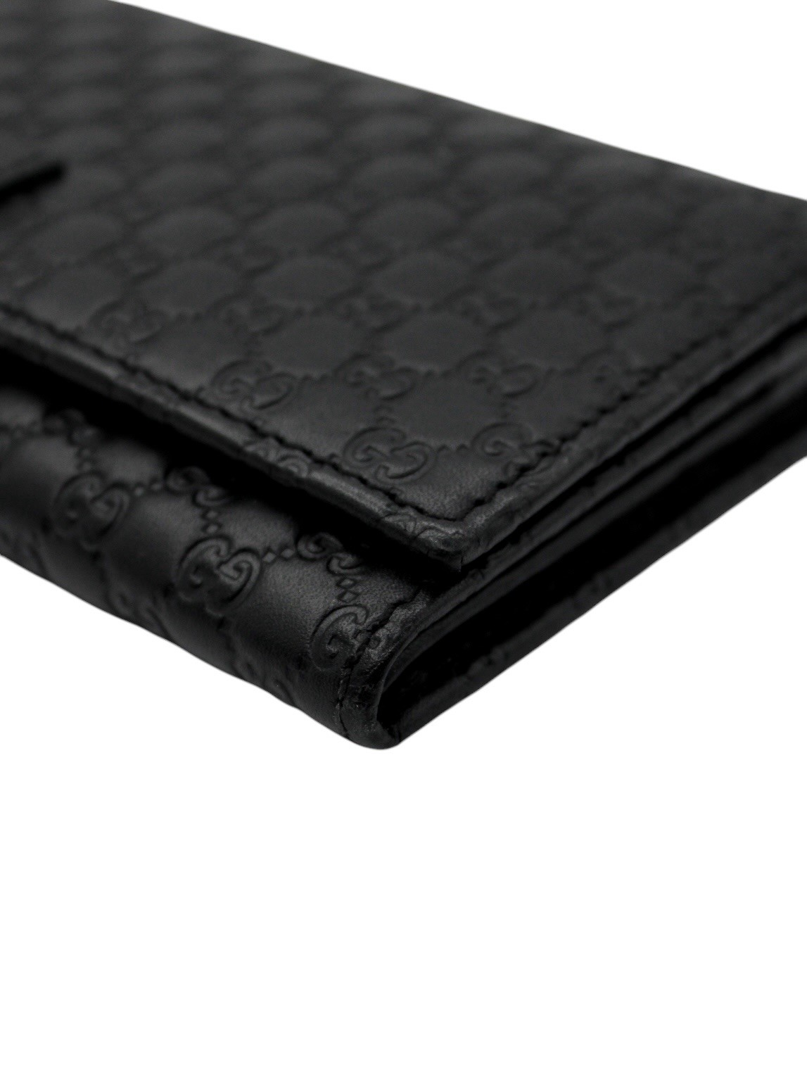 Portafoglio Gucci in Pelle Microguccissima Nero thumb