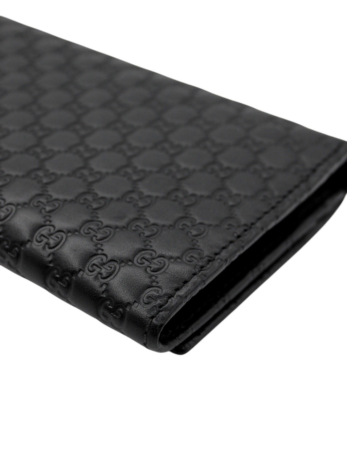 Portafoglio Gucci in Pelle Microguccissima Nero thumb