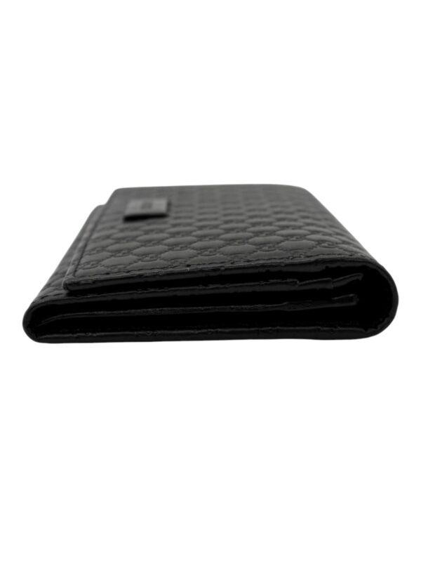 Portafoglio Gucci in Pelle Microguccissima Nero